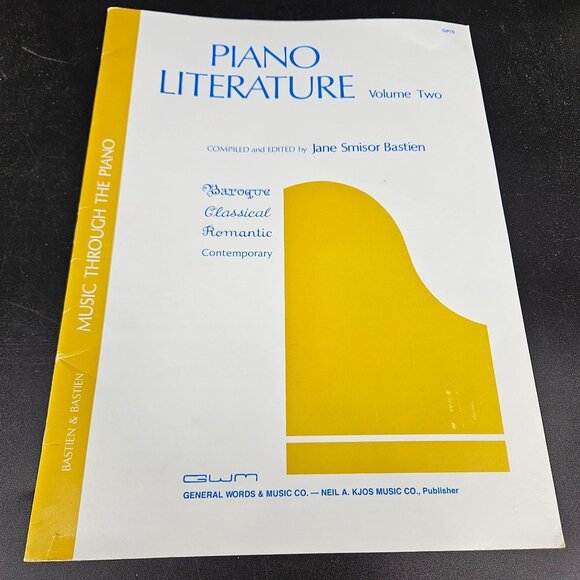 GWM Piano Lesson Sheet Music Literature Books Vol 2 -5 Lot 4 Beginner Intermedia - Picture 2 of 12